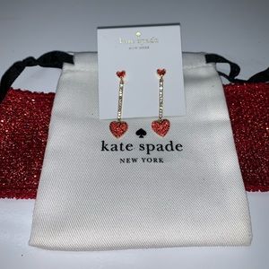 Kate spade yours truly earrings 💋